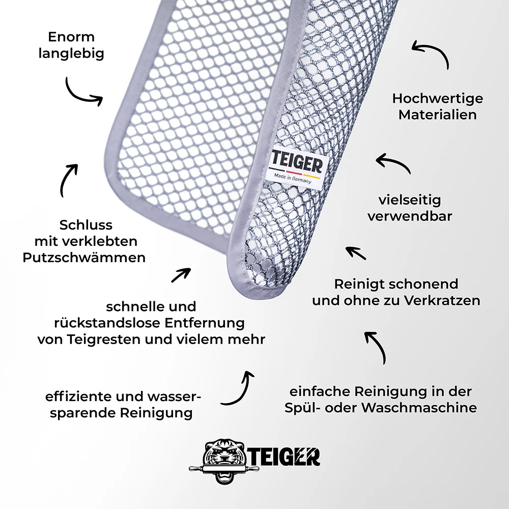 Teiger Tuch mit Merkmalen und Beschreibung herofix