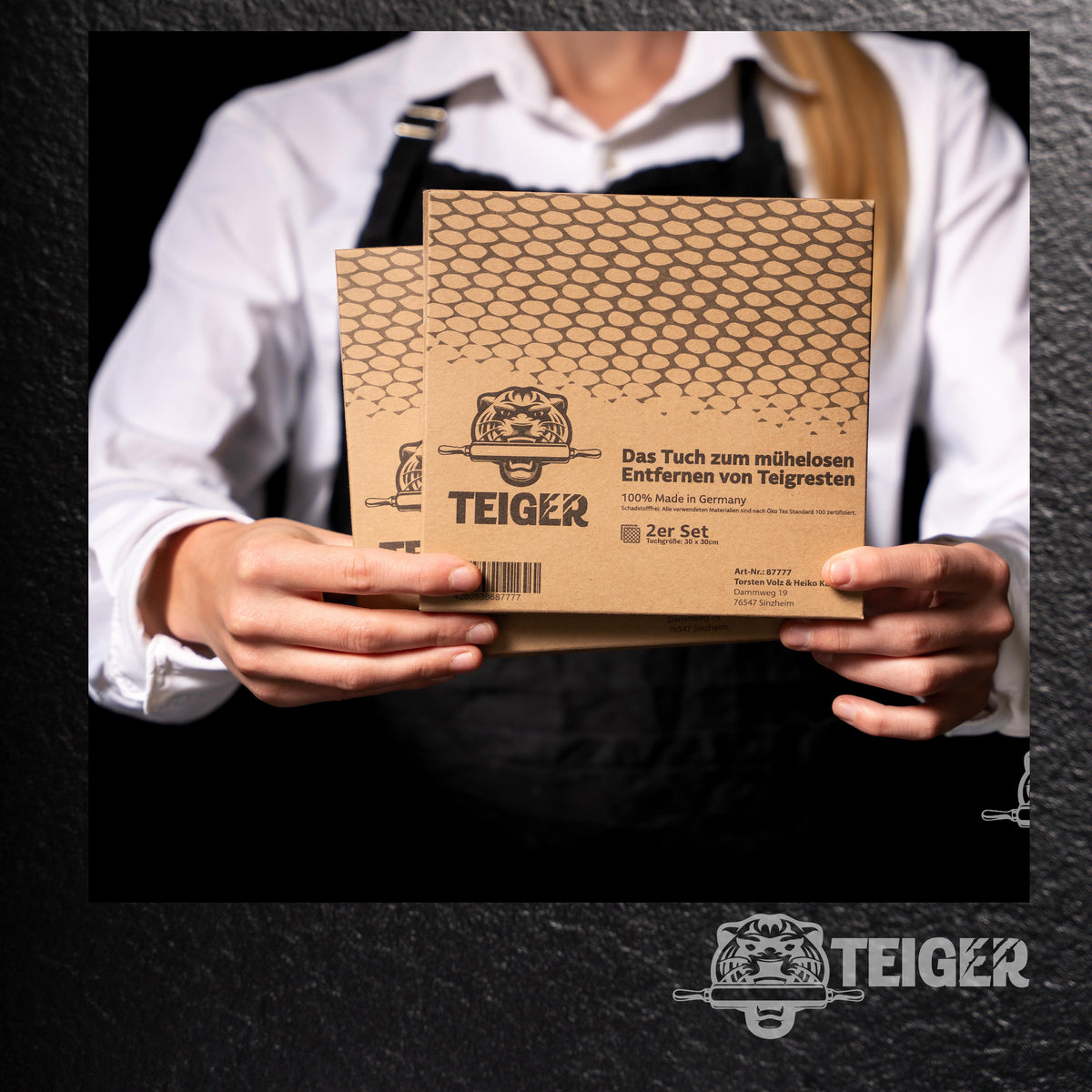 Teiger® Reinigungstuch geeignet für die Reinigung in der Spülmaschine