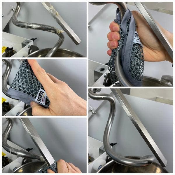 Teiger® Reinigungstuch im praktischen Einsatz in der Küche