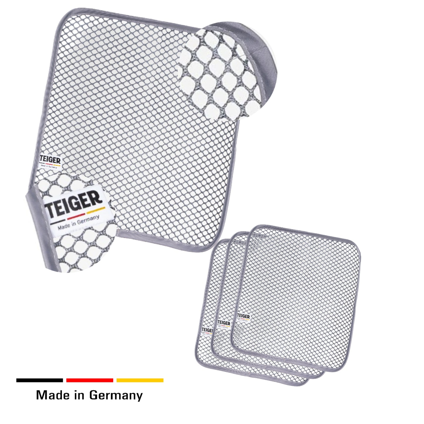 3er-Set: 3 x Teigreinigungstuch einzeln