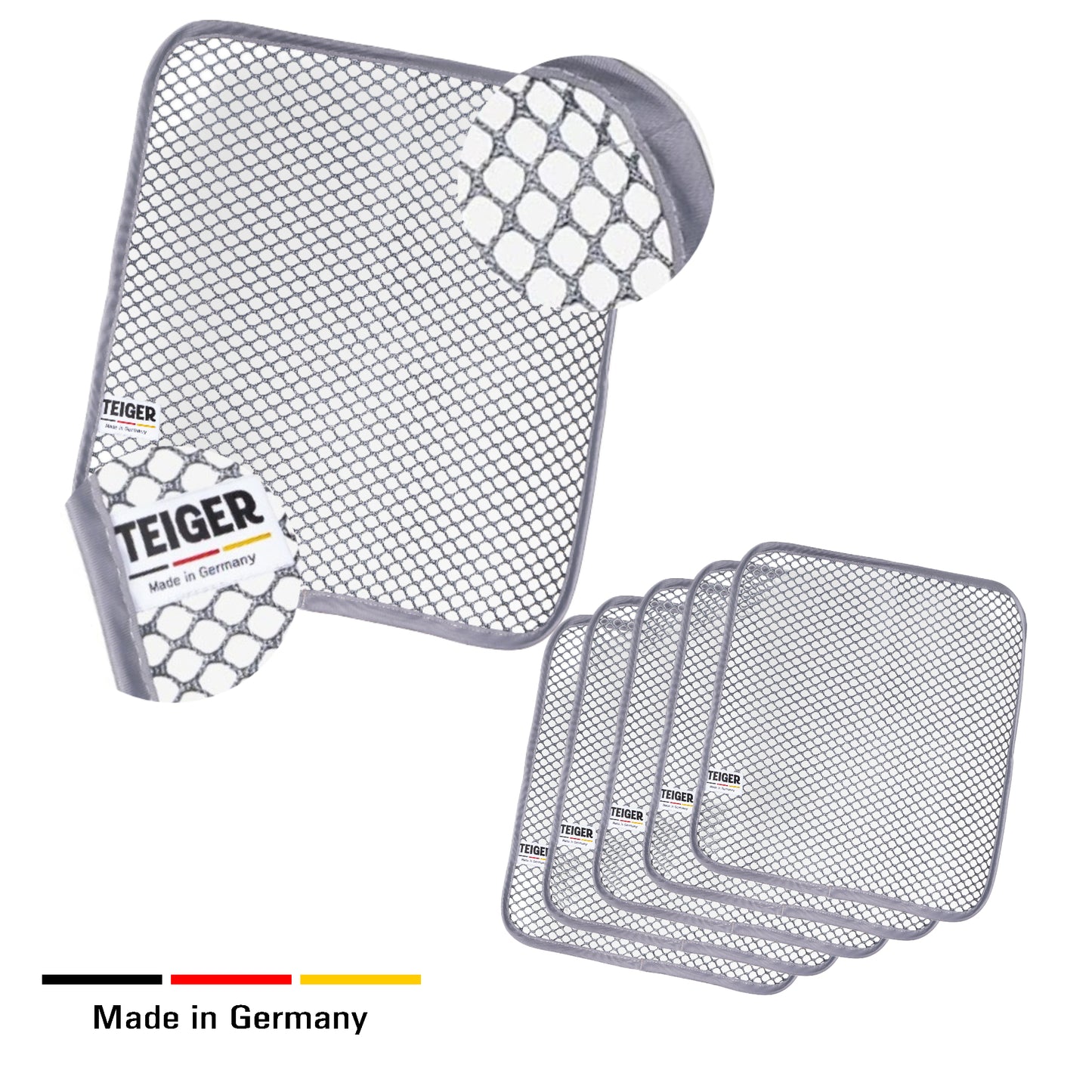 5er-Set: 5 x Teigreinigungstuch einzeln