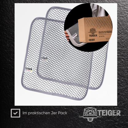 Teiger® Reinigungstuch mit verstärktem Rand im Produktdetail