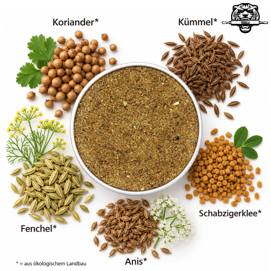 Brotbackgewürz gemahlen, bio, 50 gr