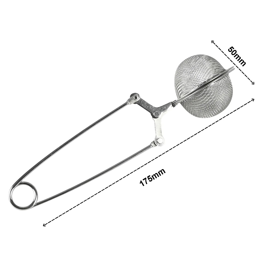 Teiger® Edelstahl-Feinsieb mit Produktmaßen