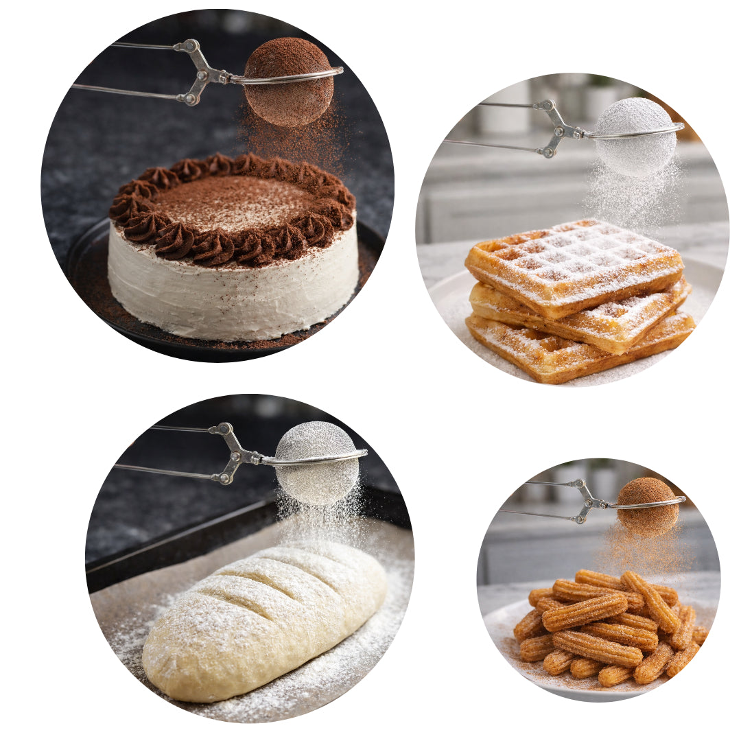 Teiger Back Bundle: 2 x Teigreinigungstuch (Doppelpack) + Feinsieb Teigtuch Teigreiniger