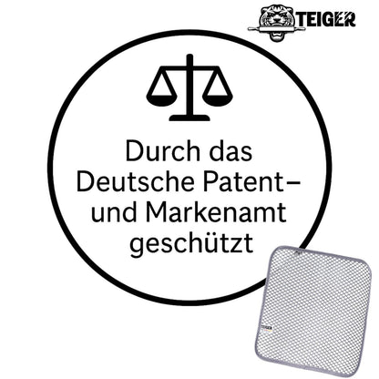 Teiger® Reinigungstuch – durch deutsches Patent- und Markenamt geschützt