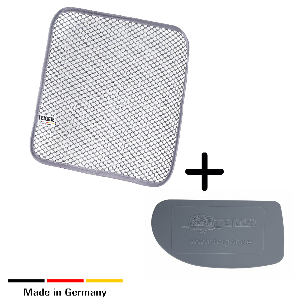 Teiger Bundle Single - 1 x  Teigreinigungstuch + Teigschaber